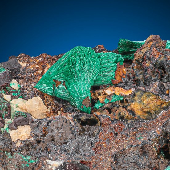 Malachite-Friedensgrube | Lichtenberg | Hof | Upper Franconia | Bavaria | Germany